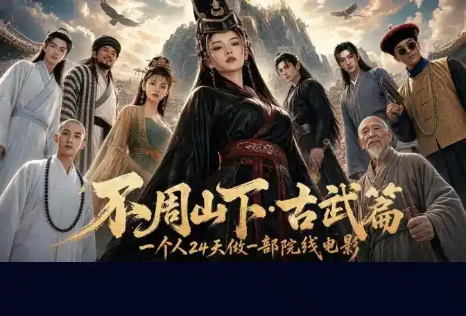 AI短剧 《不周山下·古武篇》打的就是主角